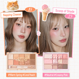 Romand - Pro Eye Palette Air - 10 Colors