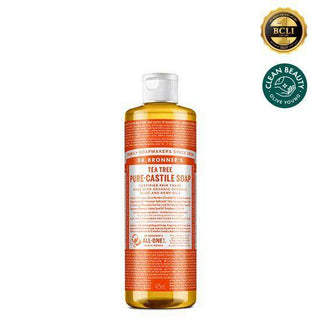Dr Bronner - Tea Tree Pure Castile Soap 475ml (10 Types) - Koreabe