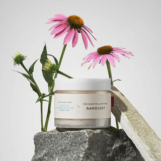 Rawquest - Echinacea Calming Moisture Toner Pad 60ea - Koreabe