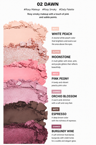 Huemi - Spot On Pigment Eye Palette - 2 Colors