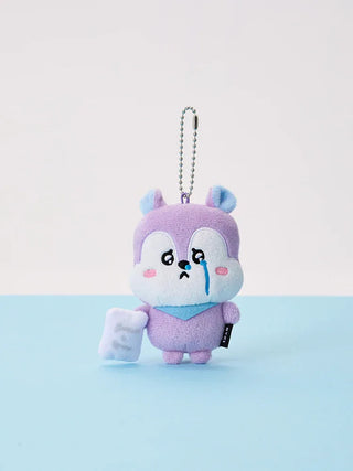 BT21 - Today's Face Teardrop Plush Keyring - Koreabe