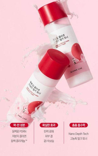 Round Lab - Camellia Deep Collagen PDRN Milky Toner 150ml - Koreabe