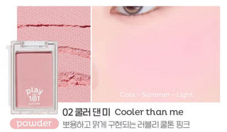 Play 101 by Etude Multi-Blending Piece Blusher - 4 Colors - Koreabe