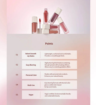 Heart Percent - Dote On Mood Blurry Fog Tint - 6 Colors - Koreabe