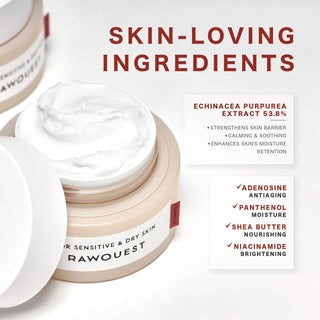 Rawquest - Echinacea Calming Moisture Gel Cream 50ml - Koreabe