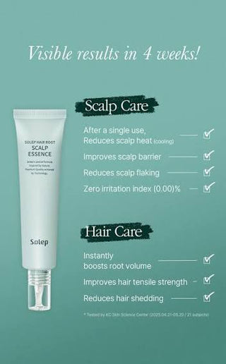 Solep - Hair Root Scalp Essence 40ml