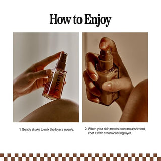 Knock - Shaking Serum Mist Deep Cream Caramel 50ml