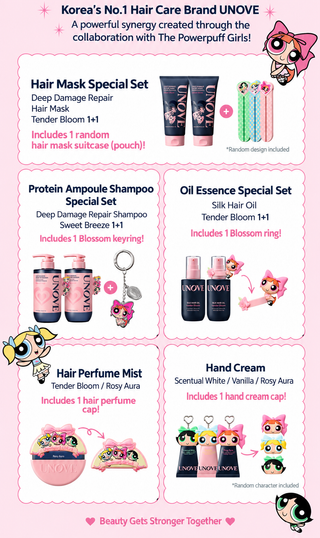 Unove - Glow Hand Cream 40ml (Power Puff Ver) - 3 Options