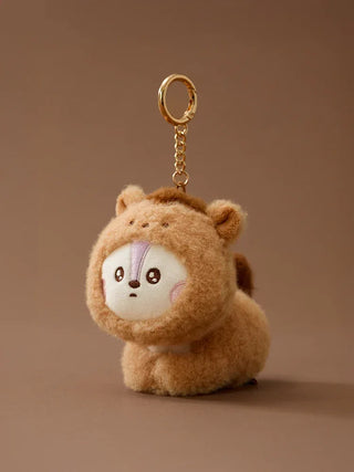 BT21 - More Fluffy Face Doll Keyring - Koreabe
