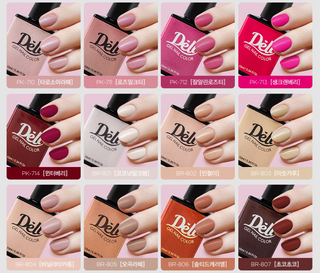 Delibeauty -  Color Gel Nail - 17 Colors