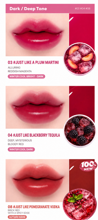 Lilybyred - Juicy Water Tint - 8 Options