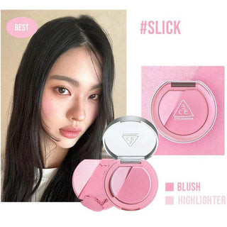 3CE - 3D Blush Lighter - 7 Colors - Koreabe