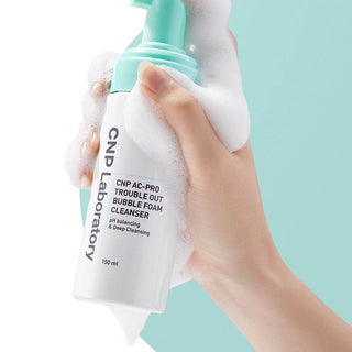 CNP - AC - Pro Trouble Out Bubble Foam Cleanser 150ml - Koreabe