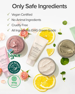 Mary & May - Vegan Wash Off Mask Mini Set (30g x 5)