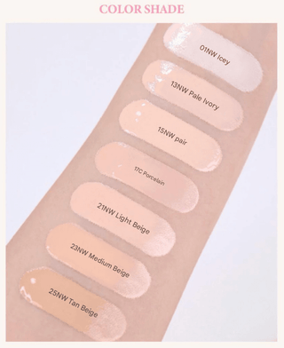 Giverny - Dewy Glassy Foundation 30ml - 7 Colors - Koreabe