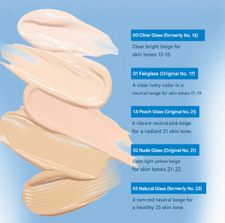 Fwee - Cushion Glass Natural SPF 50+ PA+++ - 5 Colors - Koreabe