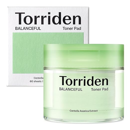 Torriden Balanceful Cica Toner Pad 60ea