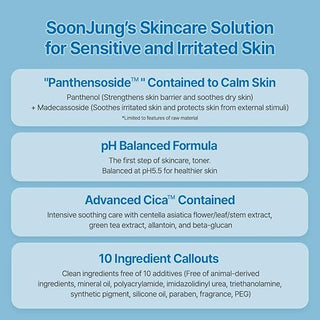 Etude - Soonjung Cica Calming Ampoule Essence 50ml