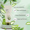 The Face Shop Aloe Green Tea Facial Foaming Cleanser 170ml