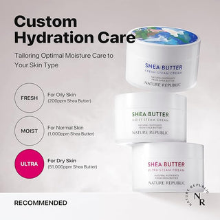 Nature Republic - Shea Butter Ultra Steam Cream 100ml