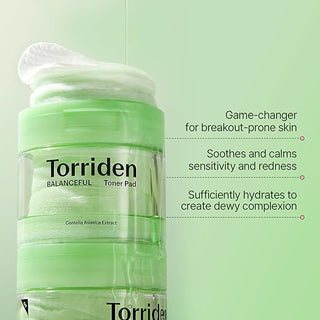 Torriden Balanceful Cica Toner Pad 60ea