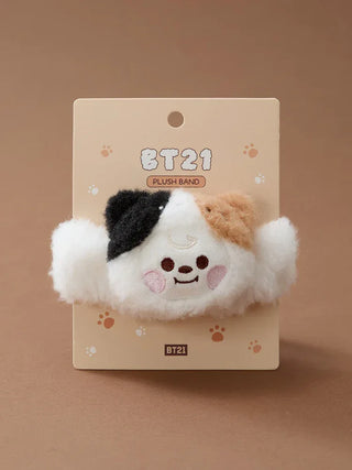 BT21 - More Fluffy Face Plush Band - Koreabe