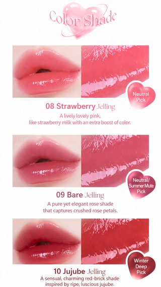 YNM - Heart Jelling Glow Fit - 10 Options