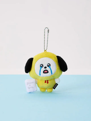 BT21 - Today's Face Teardrop Plush Keyring - Koreabe