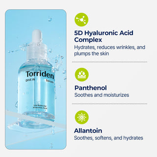 Torriden Low Molecular Hyaluronic Acid Serum 50ml