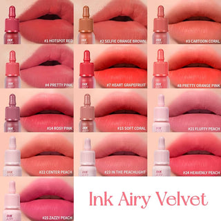 Peripera Ink Airy Velvet - 21 Colors