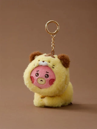 BT21 - More Fluffy Face Doll Keyring - Koreabe