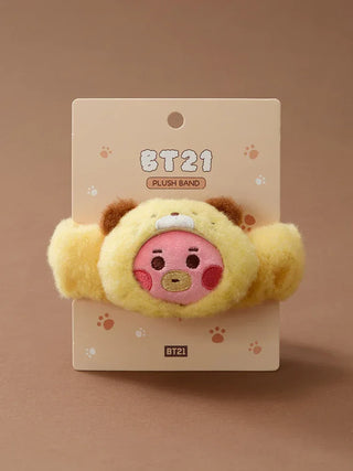BT21 - More Fluffy Face Plush Band - Koreabe