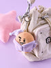 BT21 - Llavero esponjoso de pijama básico nuevo SHOOKY