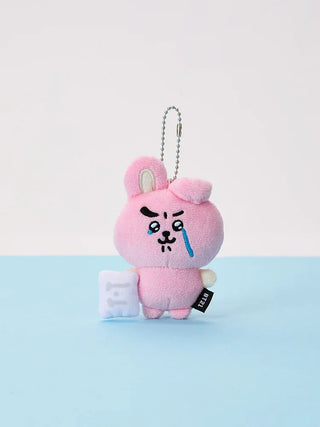 BT21 - Today's Face Teardrop Plush Keyring - Koreabe
