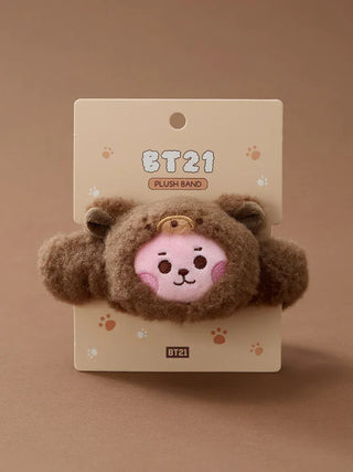 BT21 - More Fluffy Face Plush Band - Koreabe