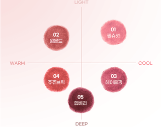 Colorgram - Tintin Dory Blur Jam - 5 Colors - Koreabe