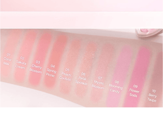 Dasique - Pink Blossom Blooming Single Shadow - 10 Colors - Koreabe