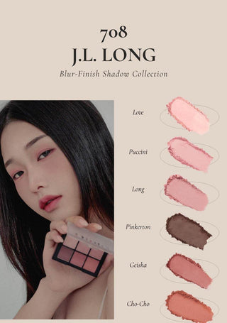 Dinto - Blur Finish Shadow - 8 Colors - Koreabe