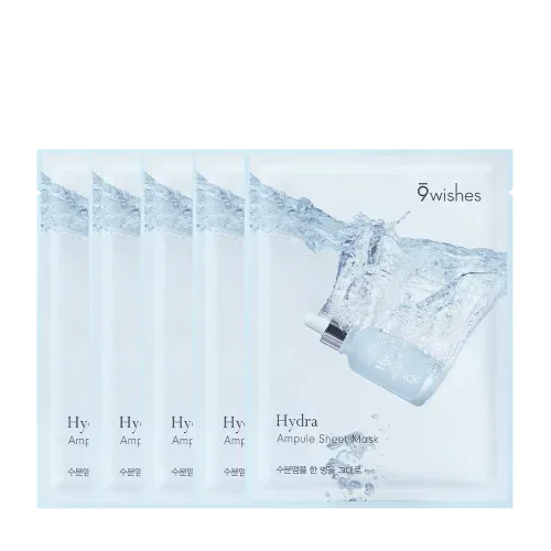 9wishes - Hydra Ampoule Sheet Mask 5ea - Koreabe