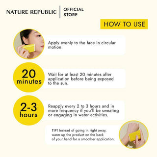 Nature Republic - Fresh Powdery SunStick SPF50+PA+++++ 24g - Koreabe