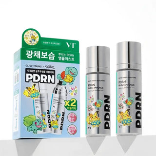 VT -  PDRN Glow Ampoule Mist 100ml 1+1 (+Pokémon tea coaster)
