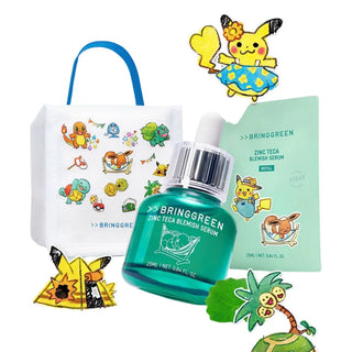 Bring Green - Zinc Teca Trouble Serum 25ml +25ml (Pokemon Ver)
