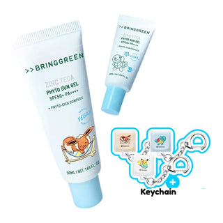 Bring Green - Zinc Teca Phyto Sun Gel 50ml (+Sun gel 20ml+ Pokemon Keychain)