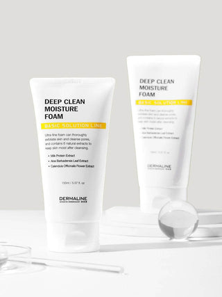 Dermaline - Deep Clean Moisture Foam 150ml - Koreabe