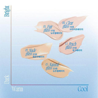 Fwee - Cushion Glass Natural SPF50+ PA+++ - Koreabe