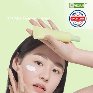 Irecipe - Mild Cica Brightening Up Sunscreen SPF50+ PA++++ 50ml - Koreabe