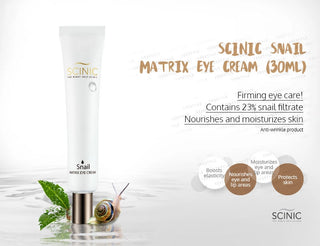 Scinic  Snail Matrix Eye Cream 30ml