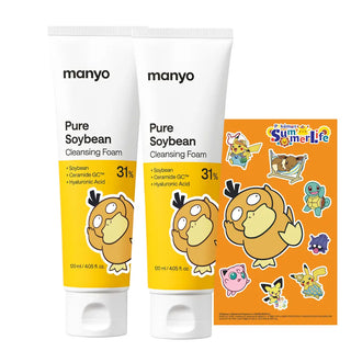 Manyo - Factory Pure Soybean Cleansing Foam 120ml 1+1 (Pokemon Ver)