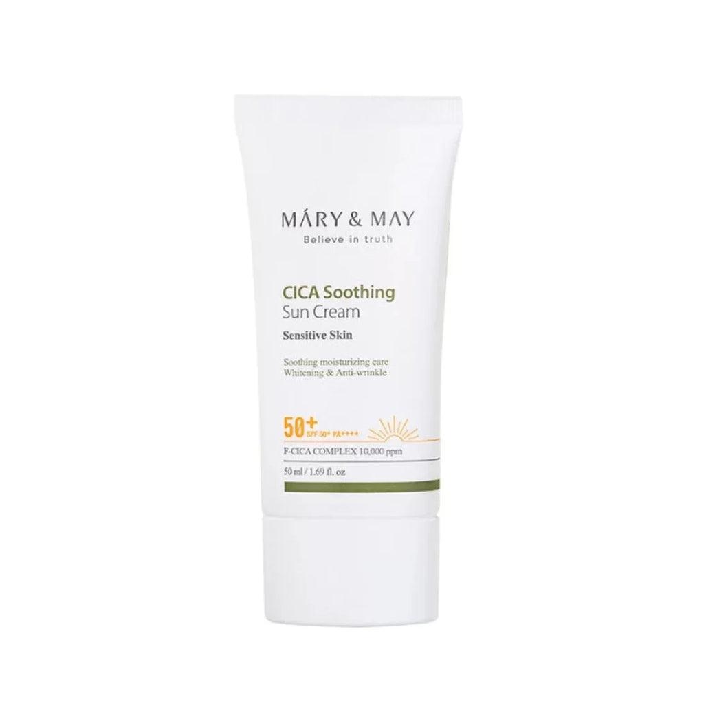 Mary&May Vegan Cica Soothing Sun Cream (SPF50+ PA++++) 50ml