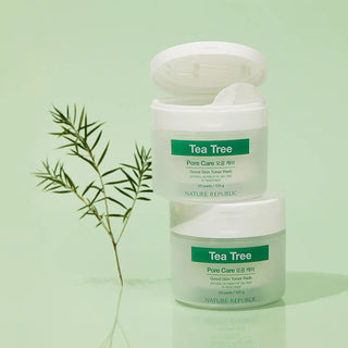 Nature Republic - Tea Tree Pore Care Toner Pads 50ea